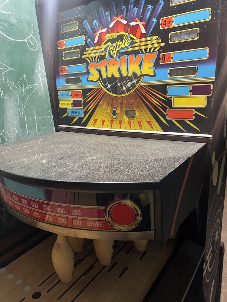 William’s “Triple Strike” Shuffle Bowling Machine 1983