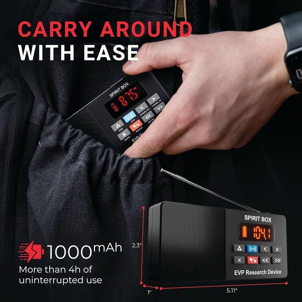 Pro-Level Ghost Hunting Kit with EVP Recording