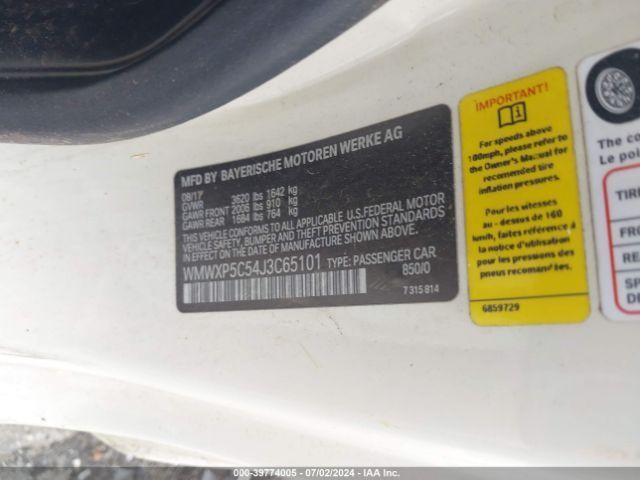 Used A/C Selector Switch fits: 2018 Mini COOPER w/automatic temperature control