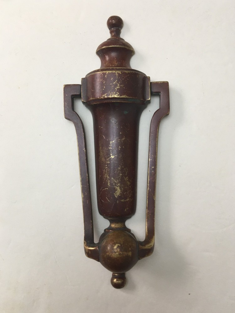 Old brass door knocker