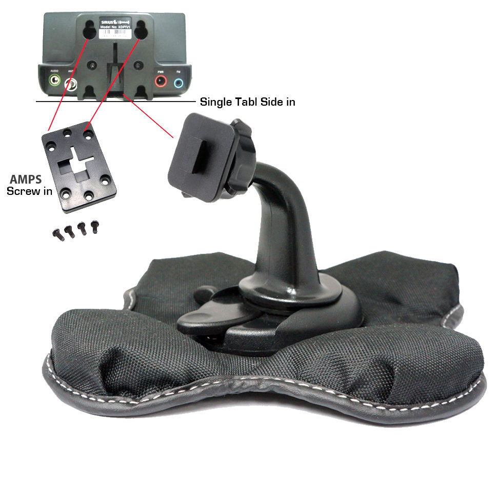 SiriusXM PowerConnect Mount Kit for Onyx Lynx Edge Plus Starmate Xpress EZ R RC