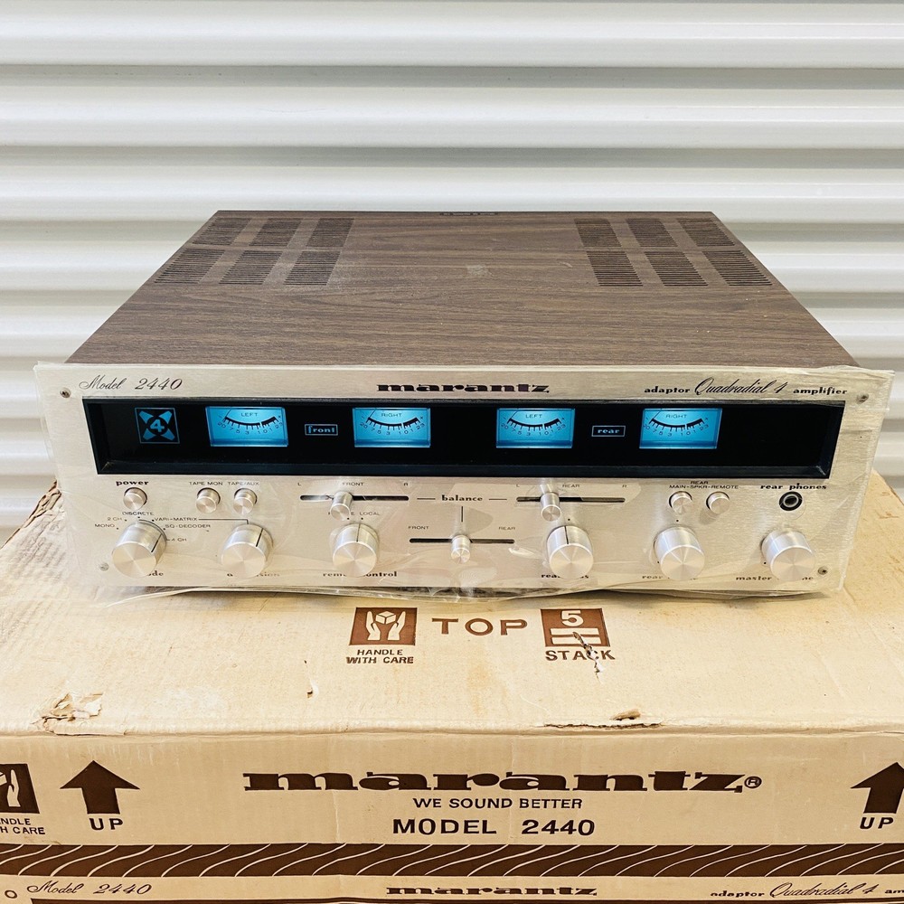 Marantz Model 2440 Adapter Quadradial 4 Amplifier Original Box - Mint Condition