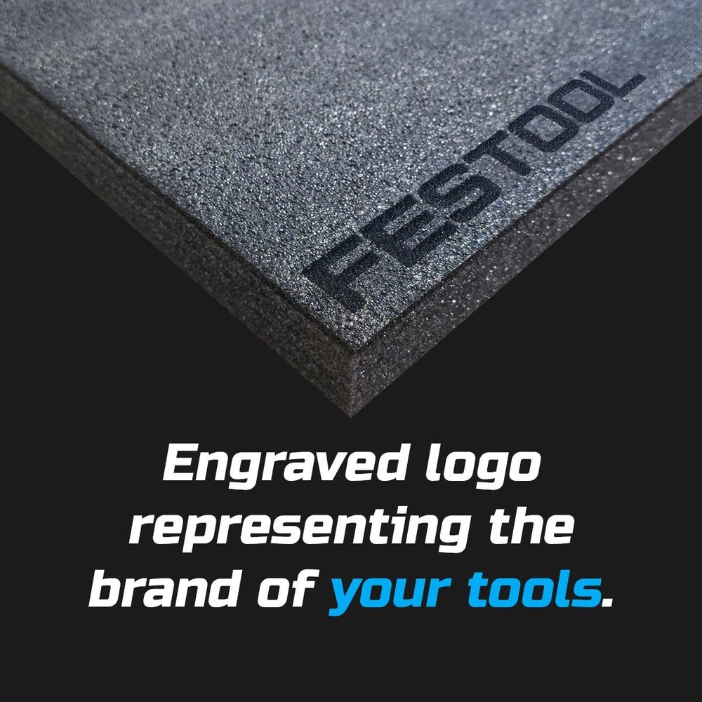 FESTOOL DARK shadow foam tool tray insert storage organizer toolbox tool kit set