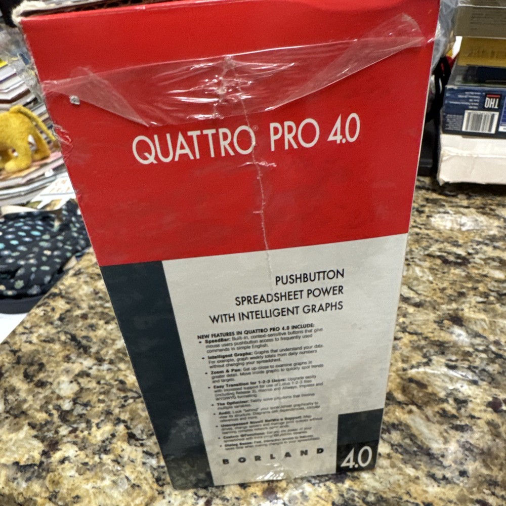 BORLAND QUATTRO PRO - Version 4.0