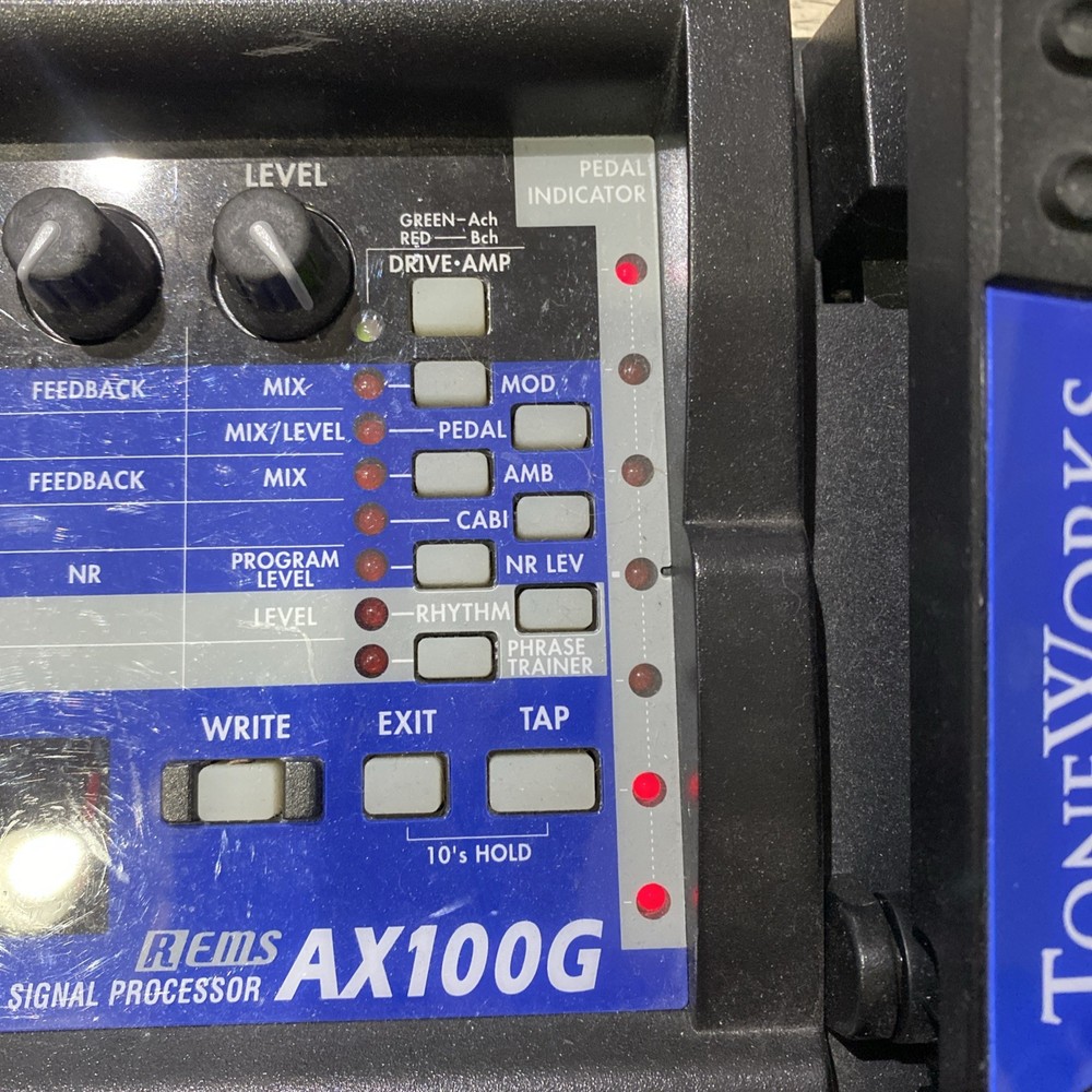 KORG Tone Works AX100G Guitar Modeling Signal Processor Expression Pedal