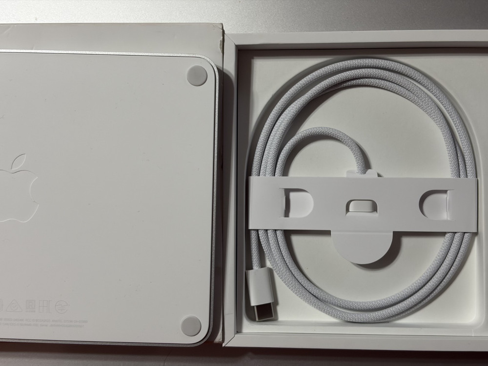 NEW Apple Magic Trackpad Multi-Touch Surface (USB-C) - Wireless - White A3120