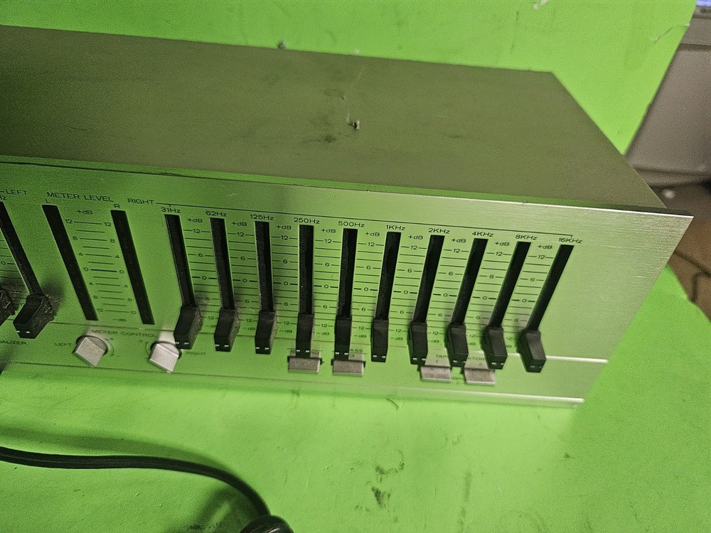 Vintage BSR EQ-110X Stereo Frequency Equalizer