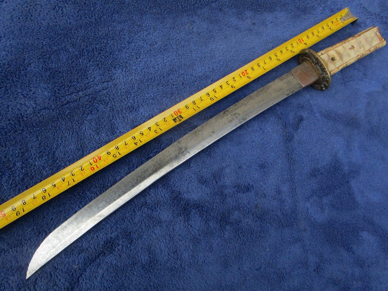 RARE ORIGINAL ANTIQUE JAPANESE SWORD TANTO WAKIZASHI DAGGER KATANA AND SCABBARD