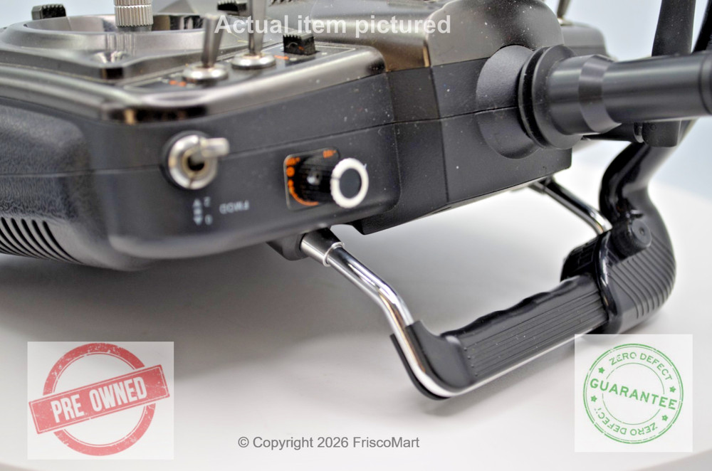 Walkera Devo 10 RC Controller. with Phone Holder Adapter, Aux4 Antenna installed