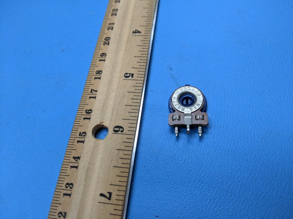 Trimmer, Variable Resistor CTS X201R206B , 1000K Ohm, 1M Ω , 2 Pcs