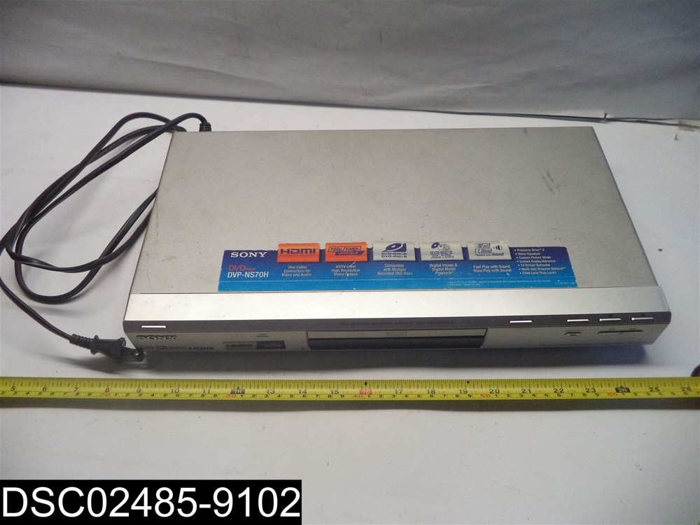 USED: NO REMOTE Sony DVP-NS70H CD/DVD Player