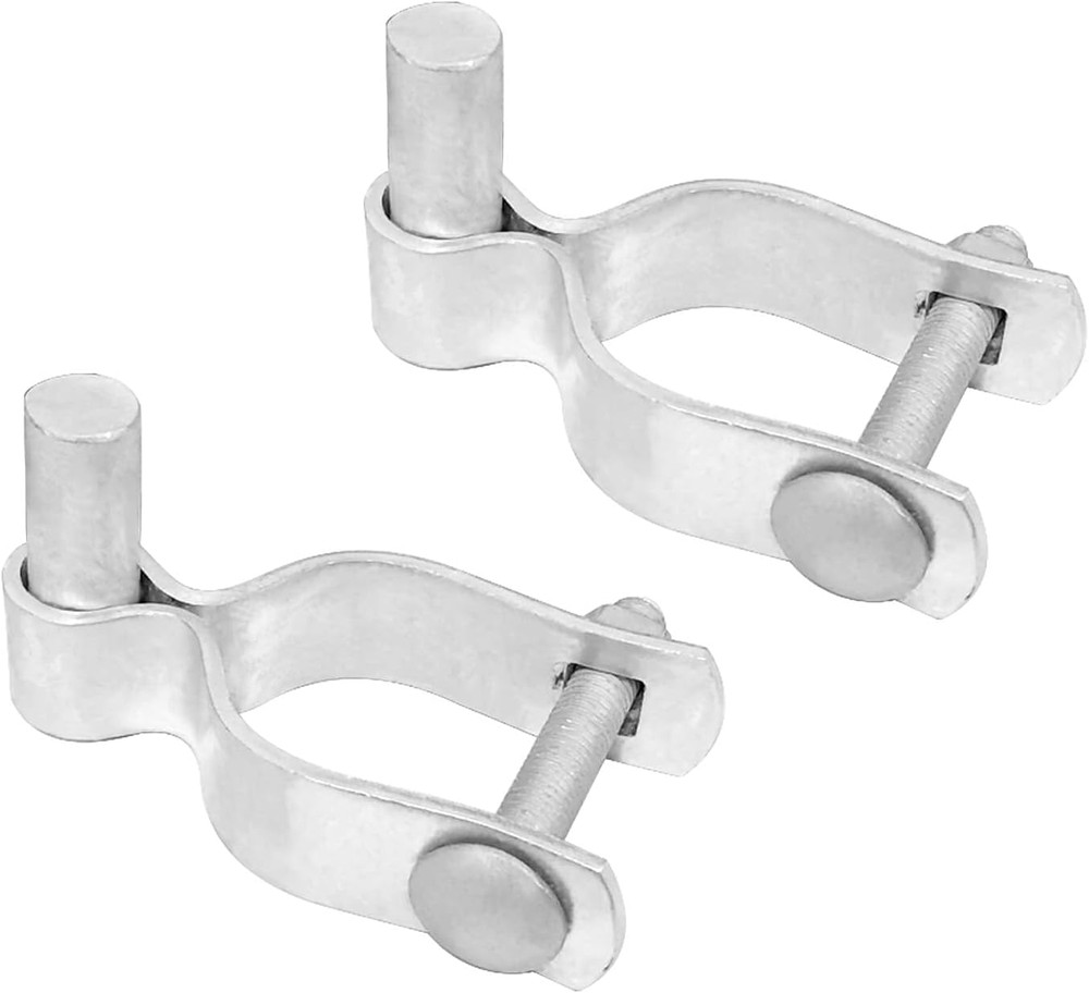 2 Pack Chain Link Fence Gate Post Hinge for 1-5/8" outside Diameter Post/Pipe, P