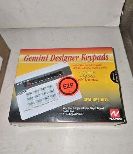 Gemini GEM-RP3DGTL Digital Keypad