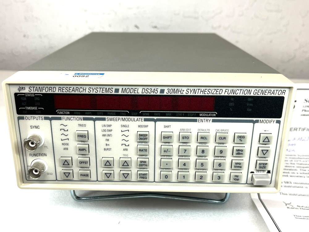 Stanford Research Systems DS345 30MHz Synthesized Function Generator