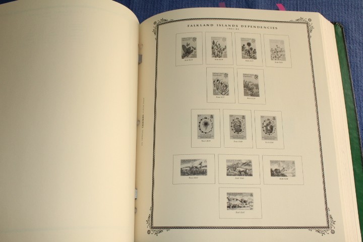 Falklands BIOT BAT more Scott Specialty Green Album Pages BlueLakeStamps Nice