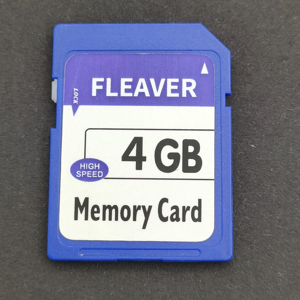 4GB Class 4 SDHC Flash Memory Card SD CARD Retail Package