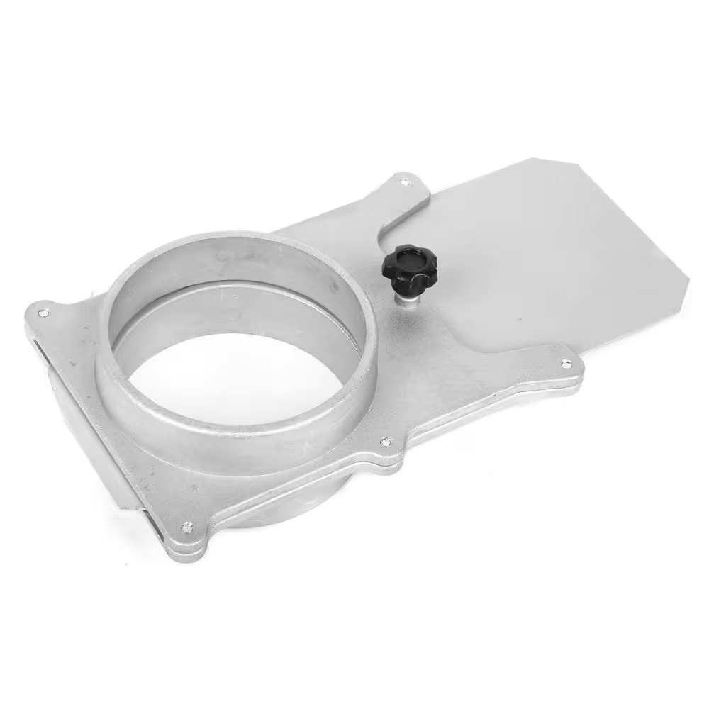 4 In. Locking Aluminum Blast Gate for Dust Collection Systems