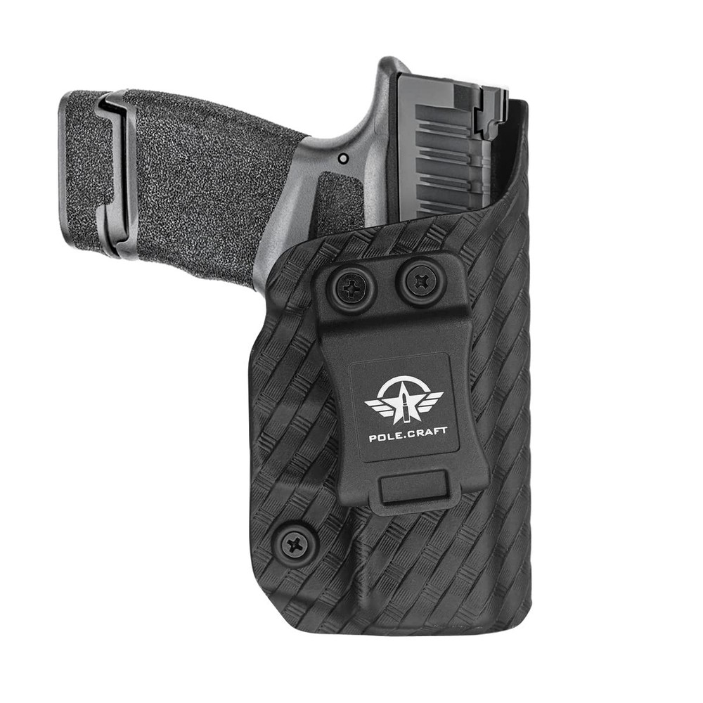 Hellcat Holster Carbon Fiber Kydex IWB Springfield Concealed Carry Open Muzzle