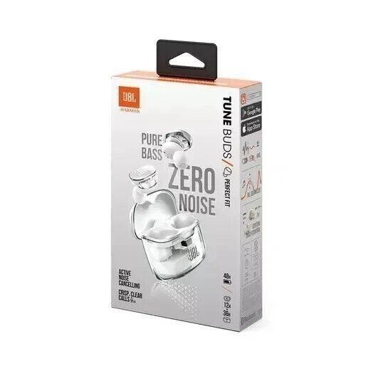 REFURBISHED JBL Tune Buds Ghost Edition.