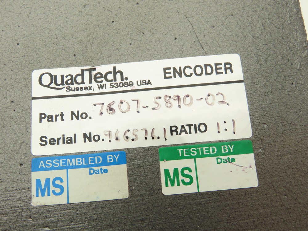 PressTech 7607-5890-02 Encoder Controls Module Gravure Printing Ratio 1:1