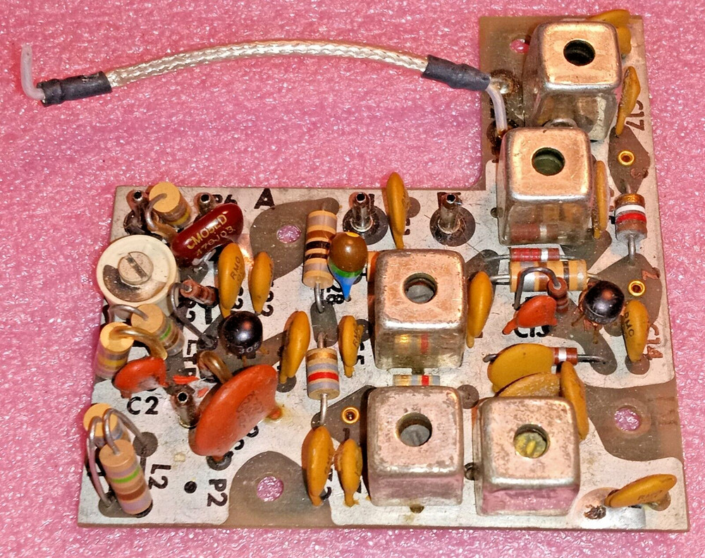 RF Oscillator IF Section PC Card High Quality for Item Restoration Parts Vintage