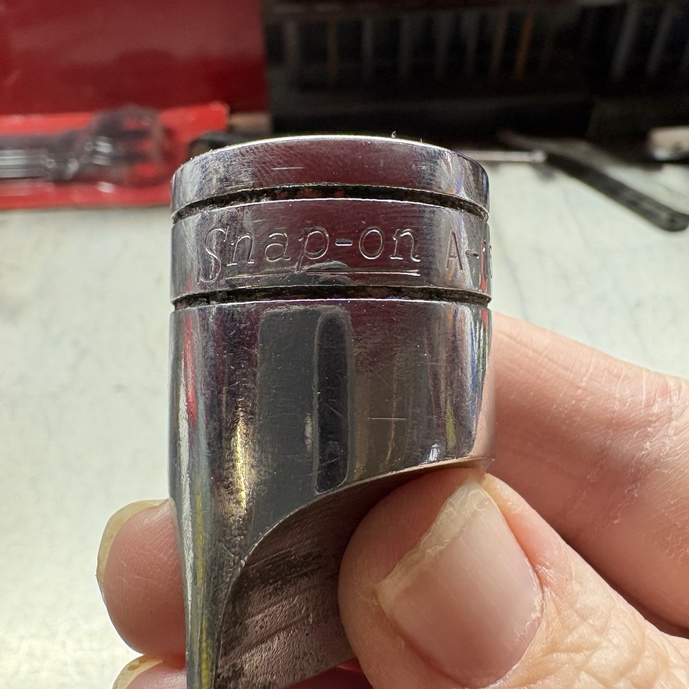 Snap-on Flat 1/2” Drive 1 3/16 Wide Flat Socket