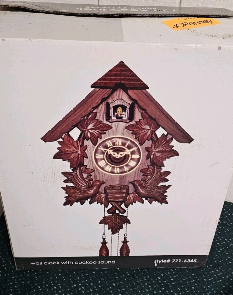 JC Penny Cuckoo Clock Style #771-6345