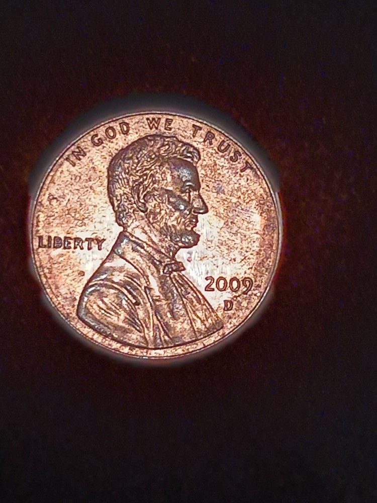 RARE 2009 No Mint mark error Lincoln Memorial Penny PREFECT CONDITION