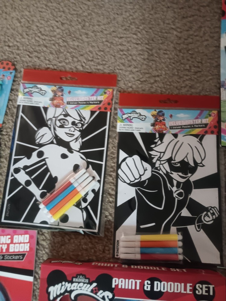 Miraculous Ladybug Activity Sets, etc...