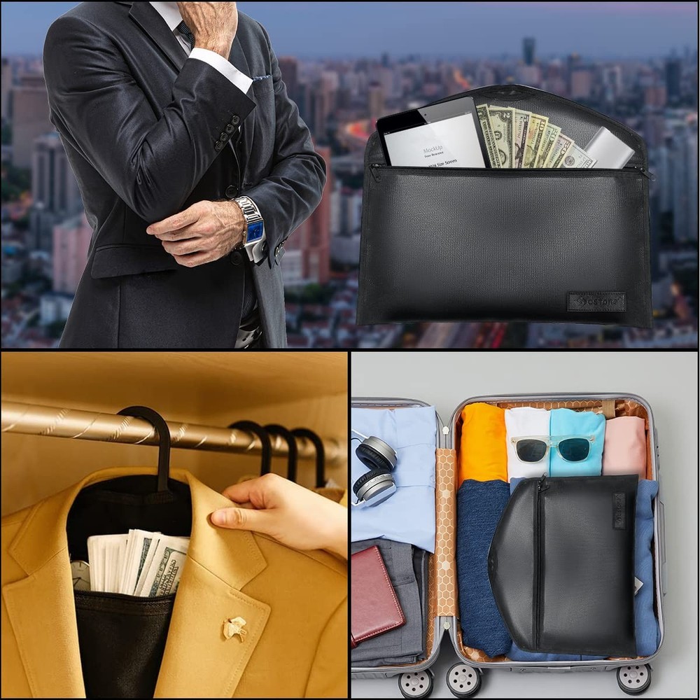 Hanger Diversion safe with Lock, Fireproof Hanger Safe with Small Fireproof B...