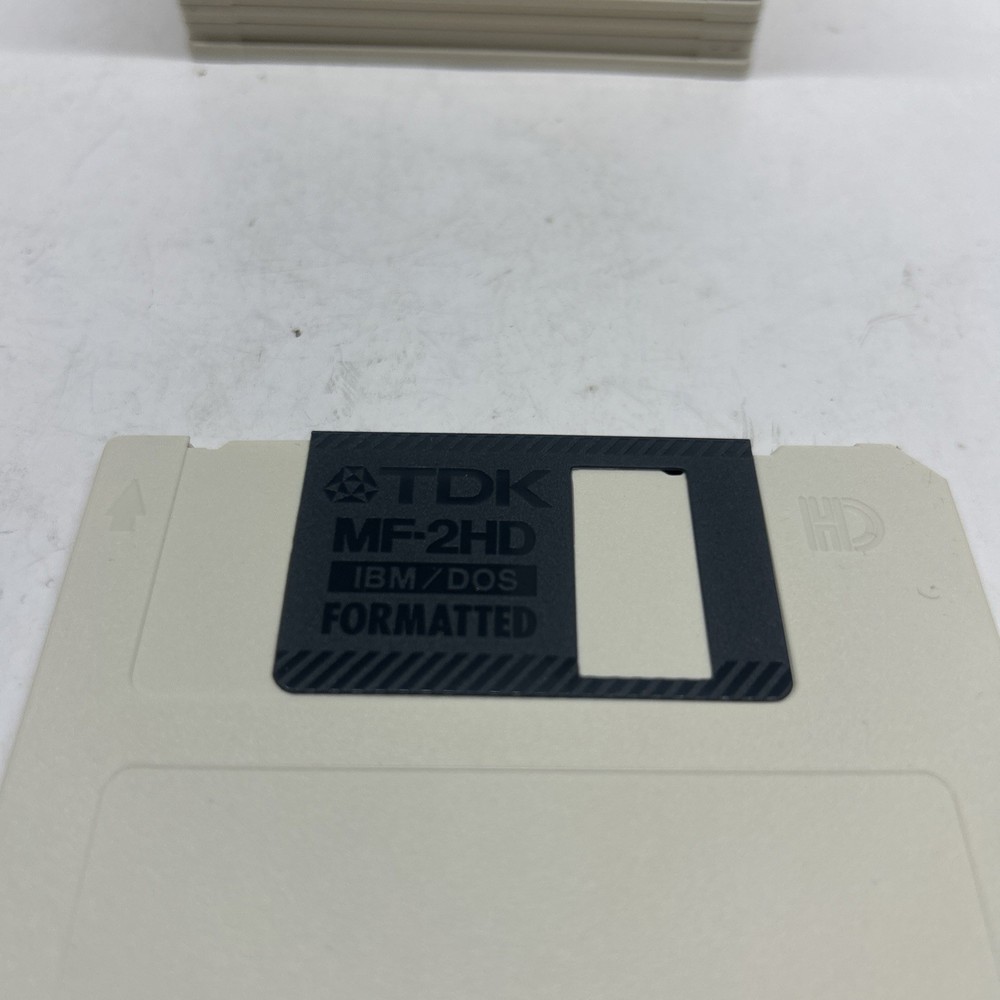 20 TDK Floppy 2HD IBM Formatted 3.5 Floppy Disk Diskettes