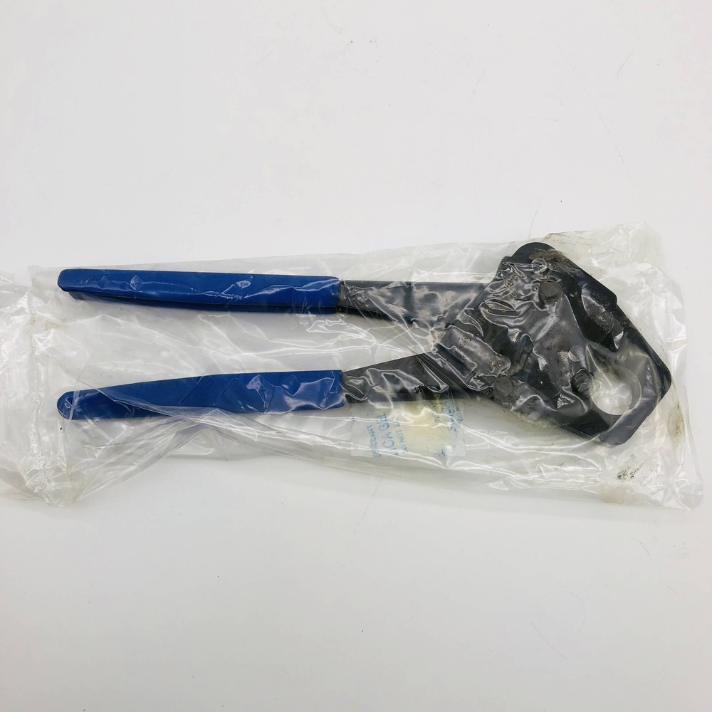 PureFlow 41744 Crimp Hand Tool 3/4in Pex Zero Lead Compact Angled Blue Version D