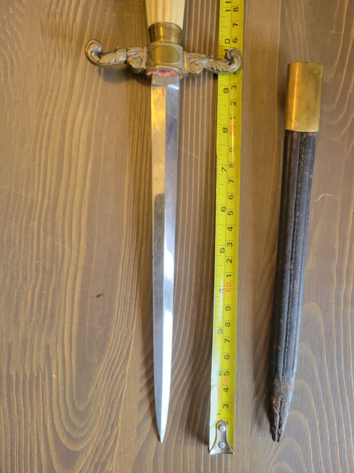 NICE! Pre-Civil War Mid Shipmans Dagger w/Original Sheath