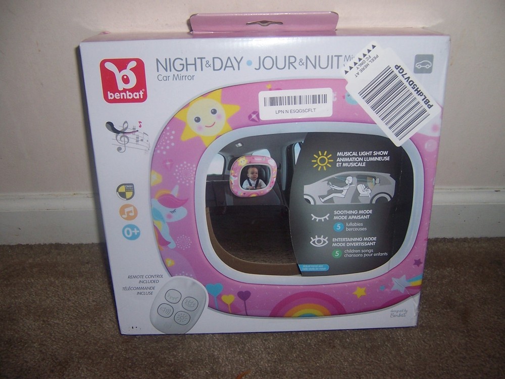 Benbat : Active Baby Car Mirror PInk