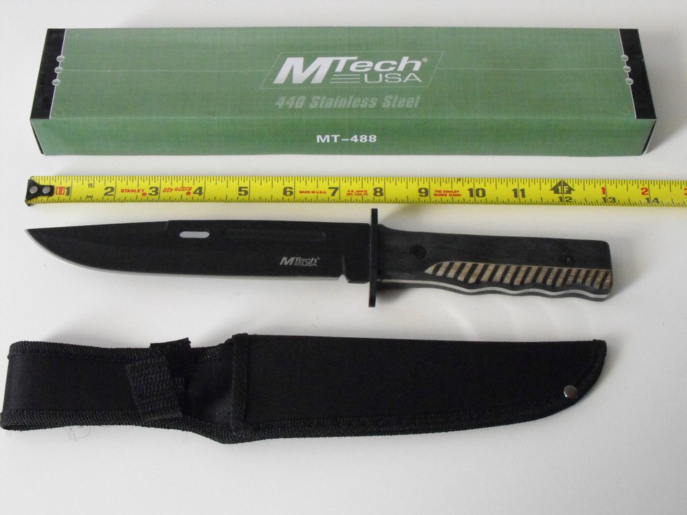 MTech Full Tang Bowie Knife MT488
