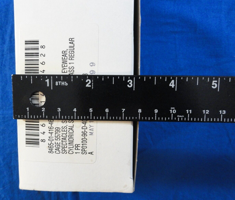 SPECS SPECIAL PROTECTIVE EYEWEAR CYLINDRICAL SYSTEM CLASS 1 SPENTACLES GLASSES