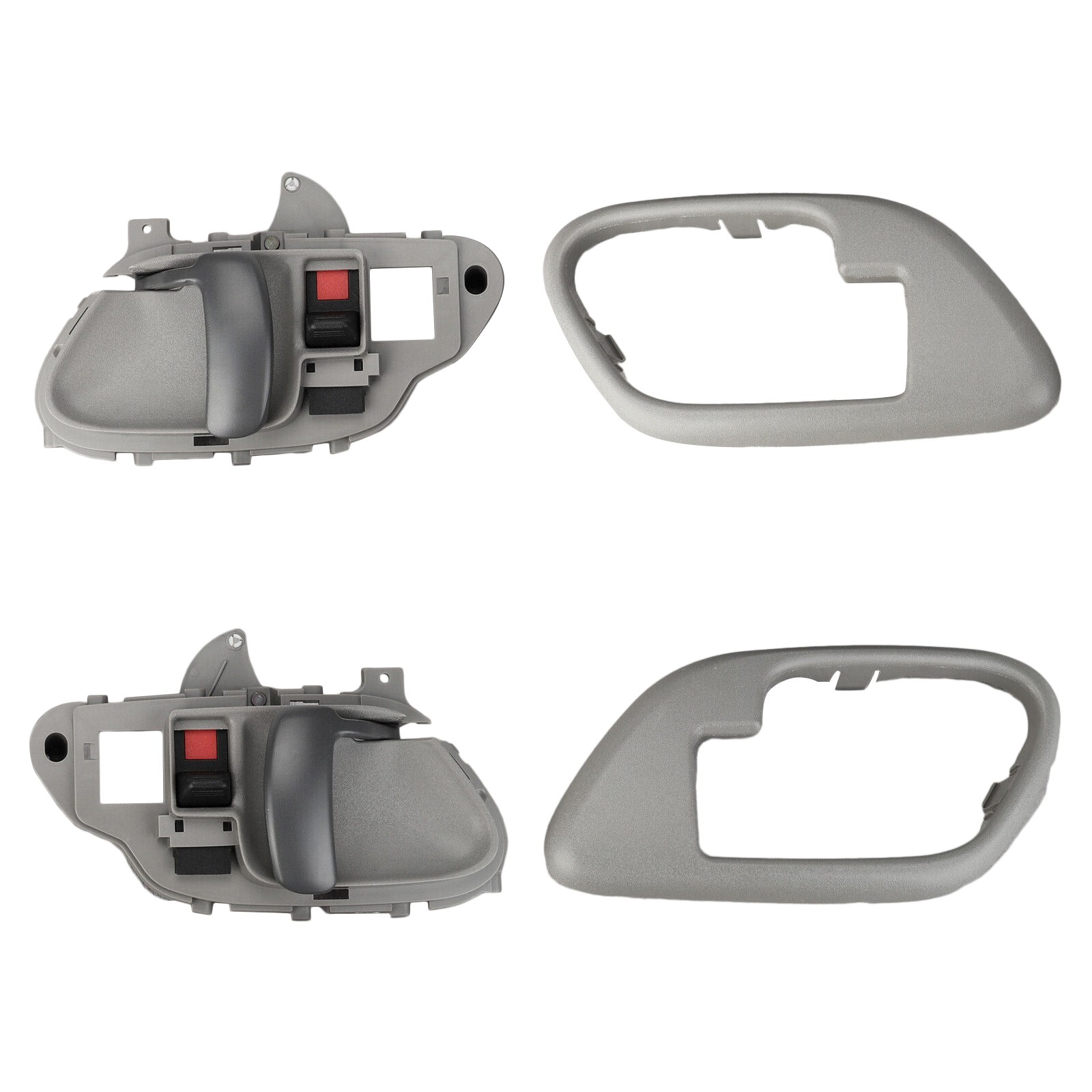 New Gray Interior Door Handle Set For 95-02 Chevrolet GMC C/K Trucks SUV