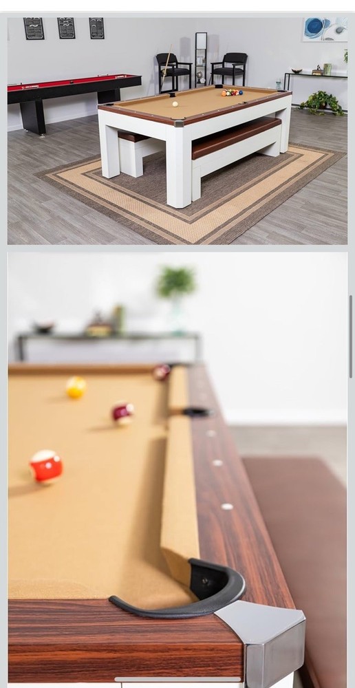 3 in 1 pool,ping pong and dining table