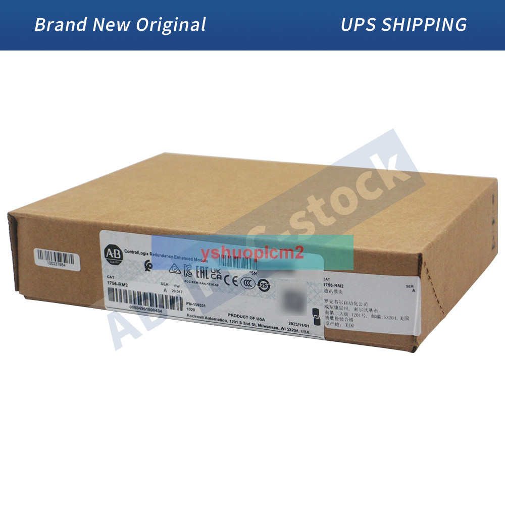 New A~B 1756-RM2 ControlLogix Redundancy Enhanced Module