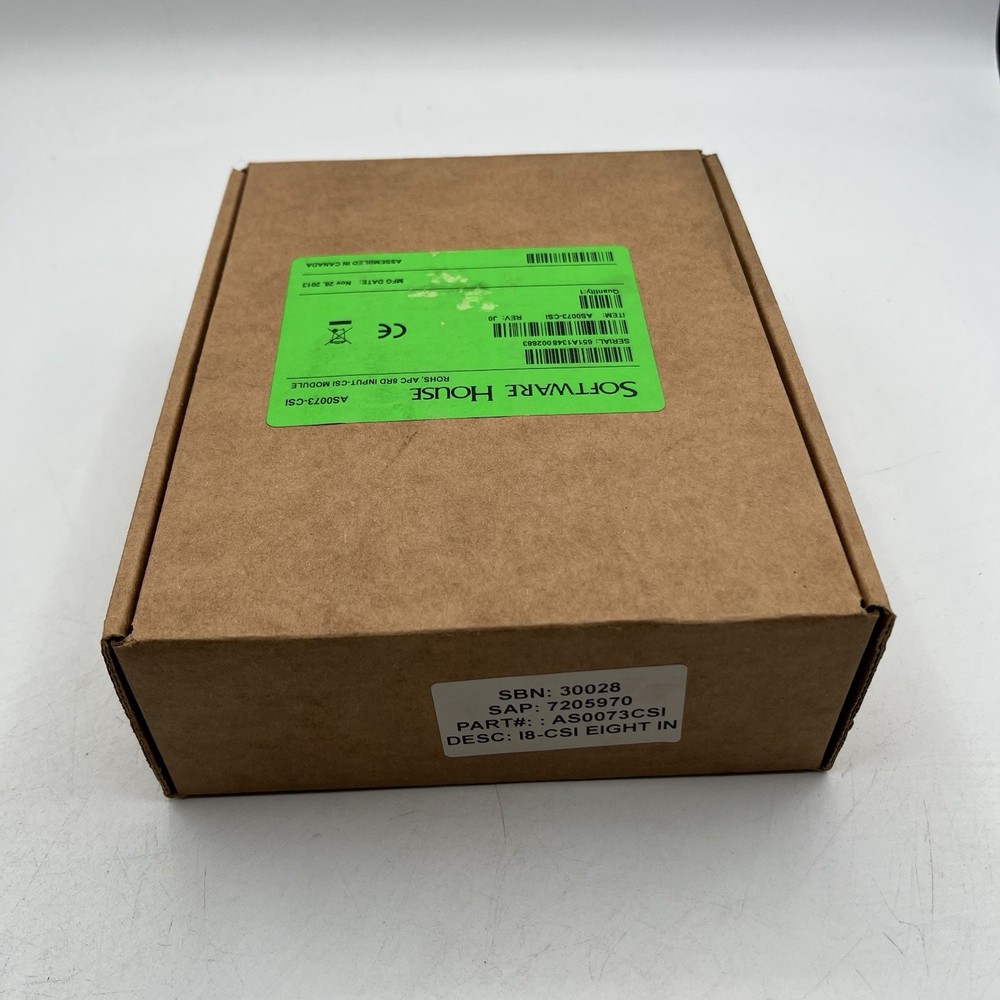 NEW!! Software House Input CSI Module ROHS APC 8RD 12 VDC - AS0073-CSI