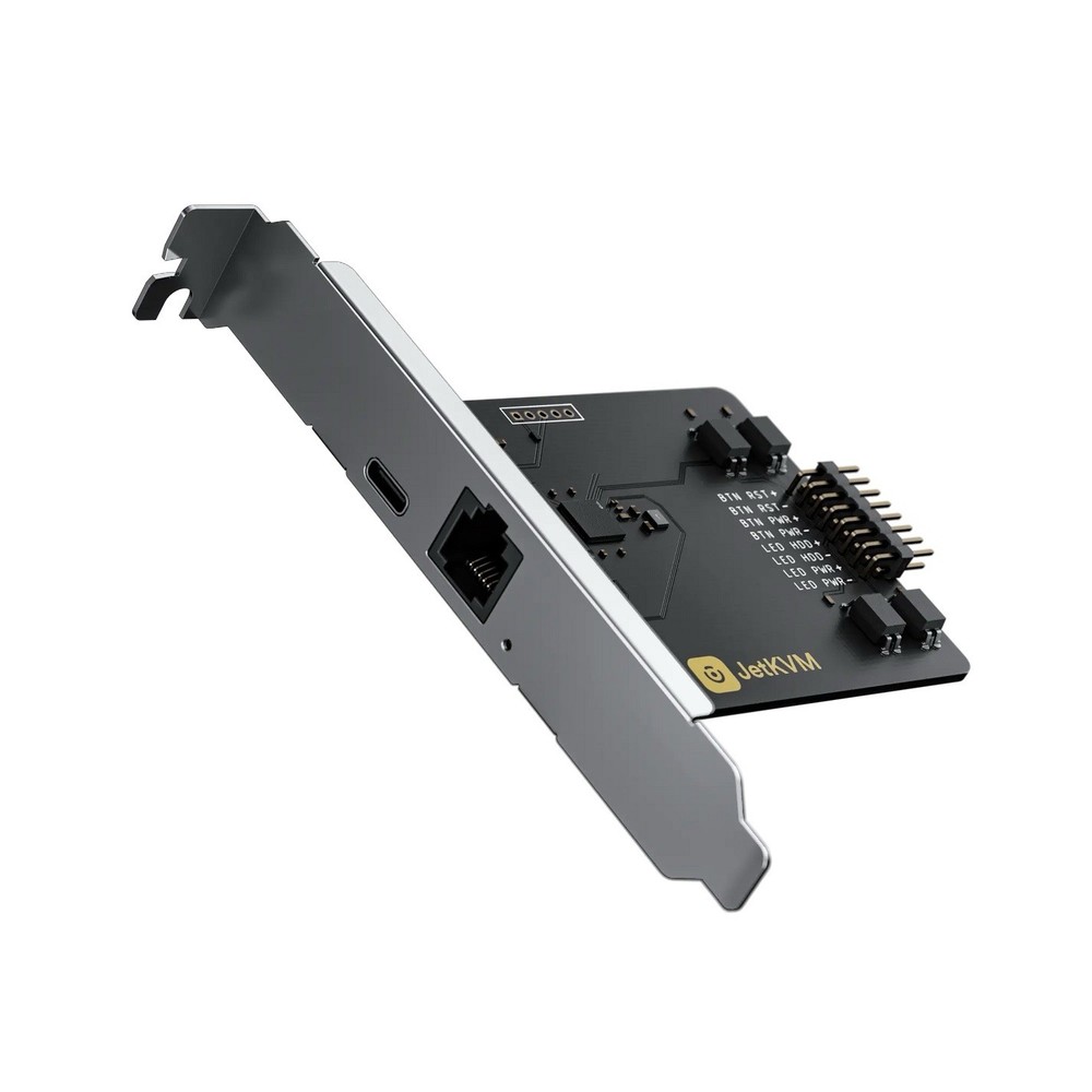 JetKVM Control Any Computer Remotely Next Gen Open Source IP KVM Jet + ATX