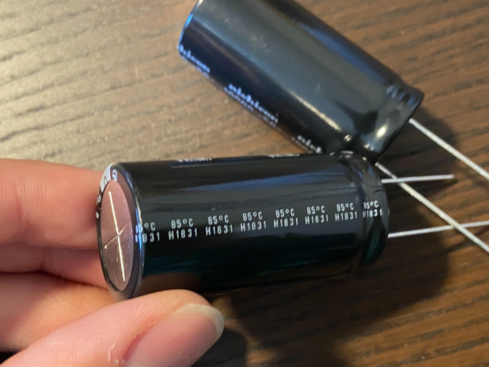 2 New Main Capacitors Pioneer SX-780 SA-7500 II Nichicon 10000 uf 50v 25mm