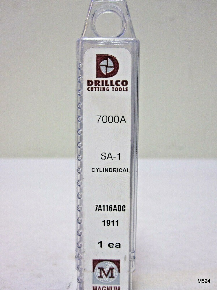 Drill Co Solid Carbide Burr SA-1 Cylindrical Shape Double Cut Tungsten Rotary