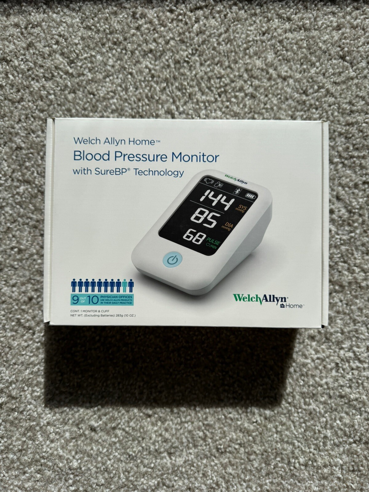 Welch Allyn Home 1700 Series Blood Pressure Monitor H-BP100SBP + Upper Arm Cuff