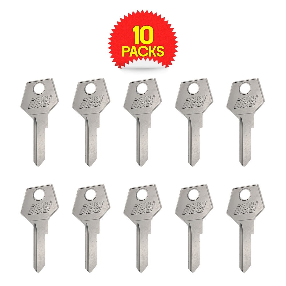 SR4 Key Blank Nickel