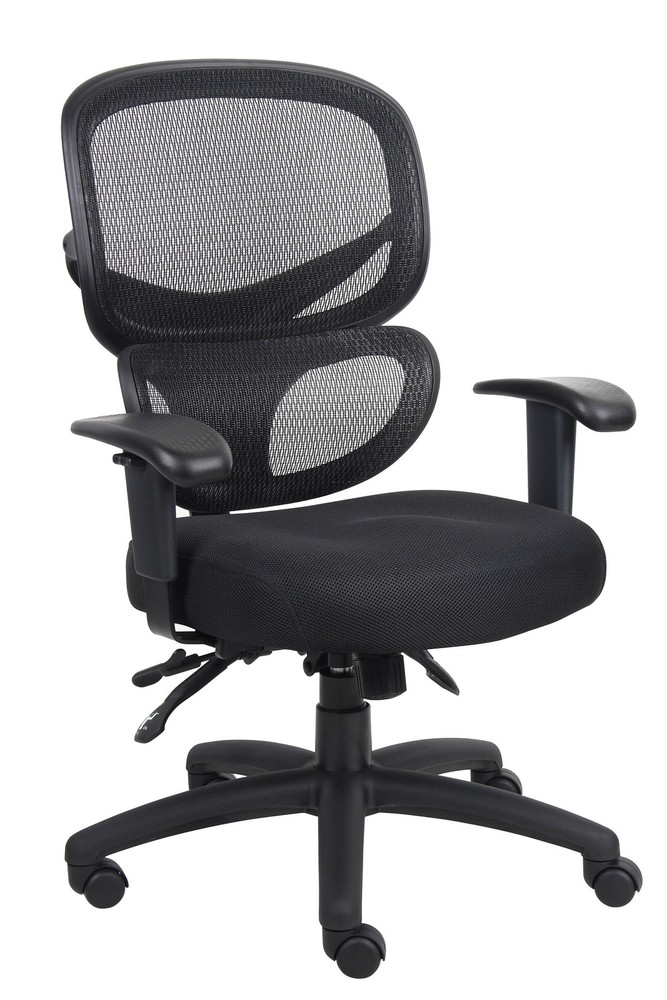Boss Multi-Function Mesh Task Chair MODEL # B6338