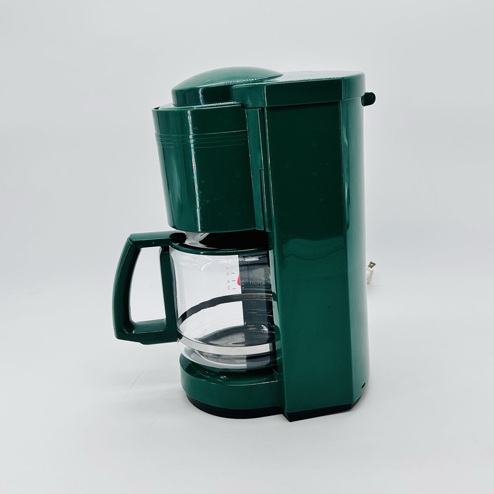 Krups Gevalia Type 396 10 Cup Automatic Coffee Maker Green Tested Working