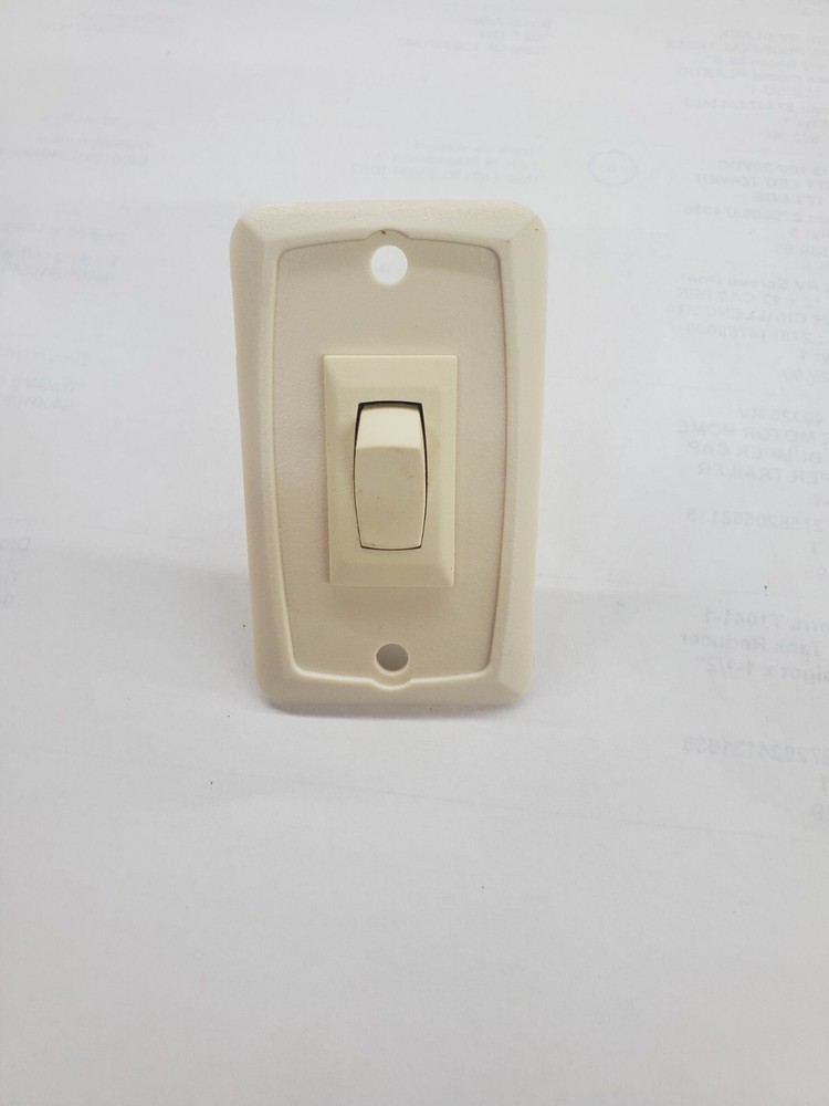 12 VOLT Single Switch Tan