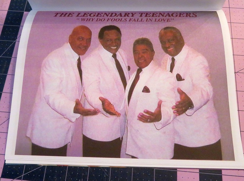 2013 Jimmy Clanton Autographed Program Rock and Roll Legends