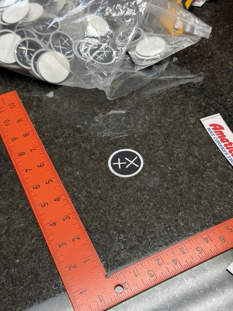 Genuine American Hat Co Positive Times hat patch, Rodeo patch